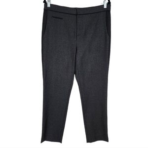 Marni 100% Wool Grey Trouser Pants Black Piping Accent Tuxedo Strip‎ Pant sz 42